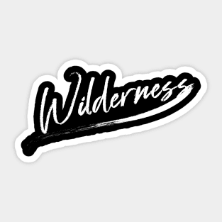 Wilderness Sticker